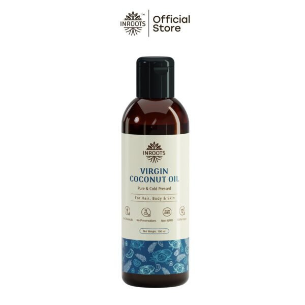 Inroots Scalp Care Combo | 3 Pcs Value Set | Haircare Gift Set | Shampoo + Conditioner + Virgin Coconut Oil - Image 6