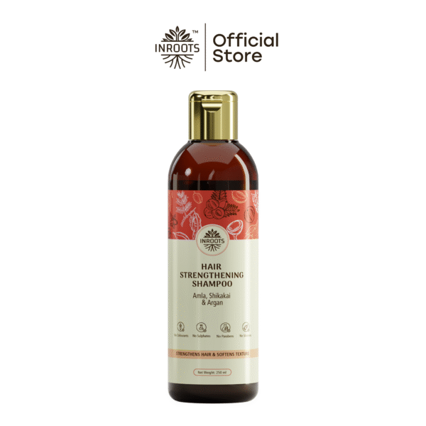 Inroots Natural Hair Colour Combo | 4 Pcs Value Set | Haircare Gift Set | Shampoo + Conditioner + Natural Argan Oil + Henna Powder - Image 5