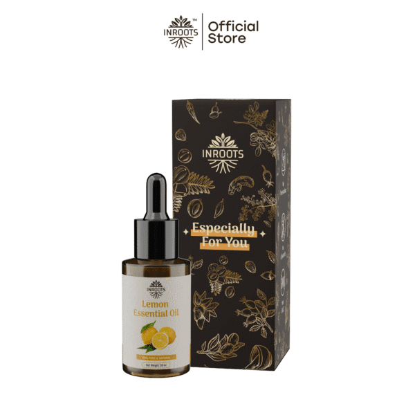 Inroots Lemon Essential Oil - 30ml - Image 2