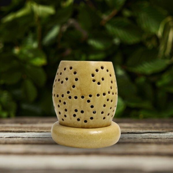 Inroots Electric Ceramic Aroma Burner – Essential Oil & Wax Melt Warmer, Night Lamp & Fragrance Diffuser 7 - Image 3