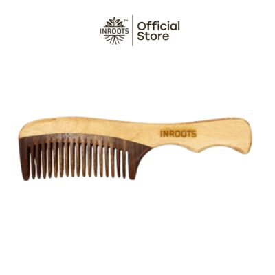 Inroots Neem Combs | Rosewood Comb | 100% Natural | Authentic Neem Wood | Eco Friendly