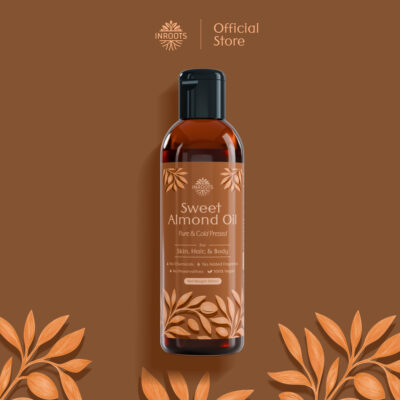 Inroots Natural Sweet Almond Oil - 100ml