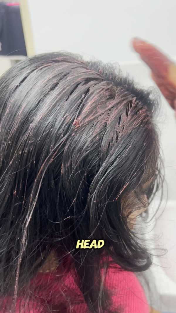 <b>Natural Herbal Powder to Reduce Hair Loss and Strengthen Hair</b> <span style="font-weight: 400;">Herbal Hair Pack Powder contains a synergistic blend of 100% natural herbs that are carefully milled, and sifted to produce a fine, smooth powder. Pure and free from additives, or preservatives, it is packed with the following hair-loving ingredients:</span> <ul> <li aria-level="1"><b>Amla – </b><span style="font-weight: 400;">Boosts hair growth and thickens strands</span></li> <li aria-level="1"><b>Hibiscus – </b><span style="font-weight: 400;">Protects scalp from sun damage and conditions the hair</span></li> <li aria-level="1"><b>Bhringaraj – </b><span style="font-weight: 400;">Helps prevent premature greying</span></li> <li aria-level="1"><b>Neem – </b><span style="font-weight: 400;">Soothes scalp irritation and promotes a healthy scalp</span></li> <li aria-level="1"><b>Brahmi – </b><span style="font-weight: 400;">Strengthens hair and reduces breakage and split ends</span></li> <li aria-level="1"><b>Shikakai – </b><span style="font-weight: 400;">Gently cleanses the scalp and hair without stripping natural oils</span></li> <li aria-level="1"><b>Fenugreek – </b><span style="font-weight: 400;">Reduces hair fall and improves hair texture</span></li> </ul>
