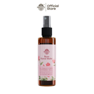 Inroots Natural Rose Water | Steam Distilled - 100ml - Rose Water