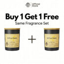 Buy 1 Get 1 Free - Saffron Desire | 100% Soy Wax Candle Aroma Scented Candle - 200g