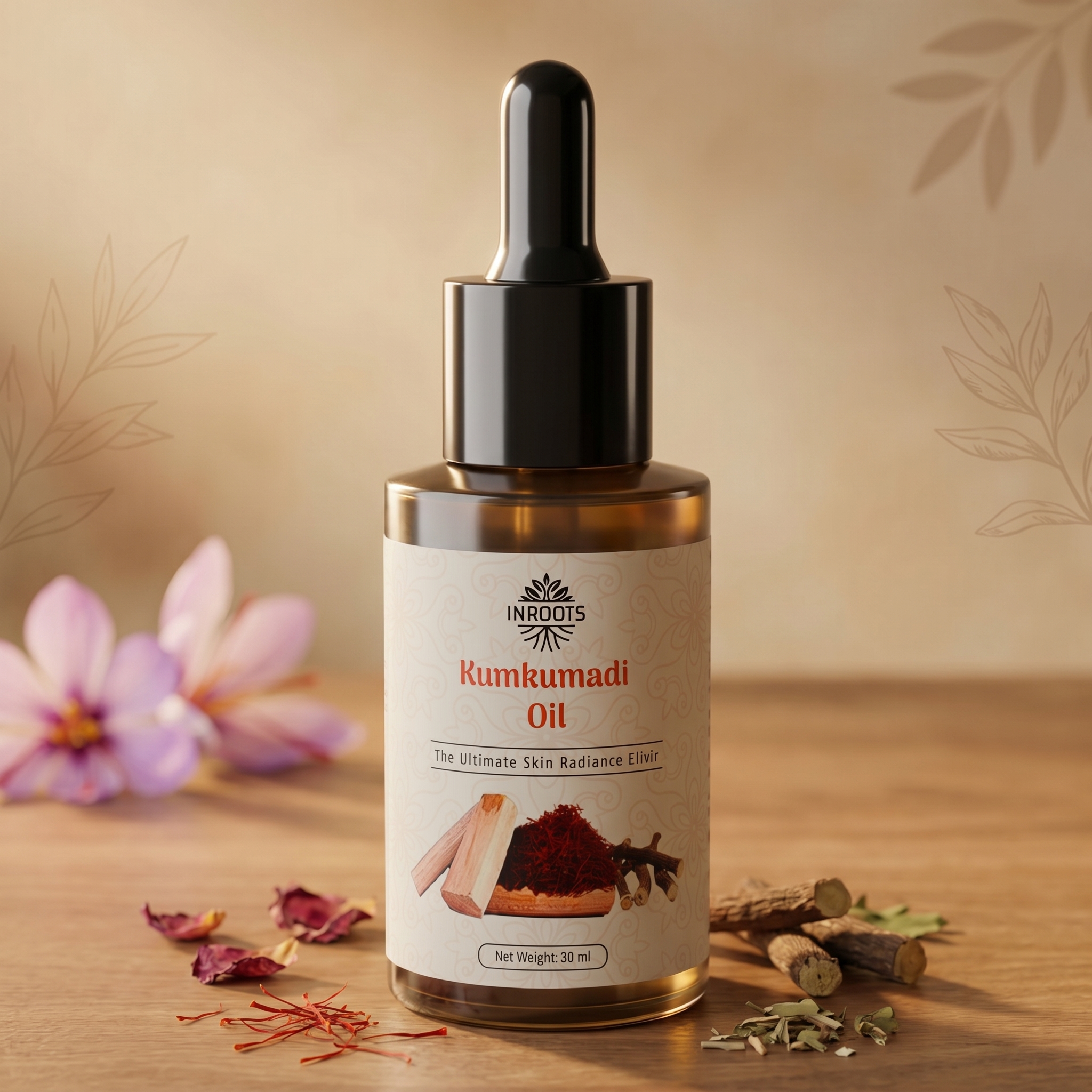 Inroots Kumkumadi Oil | natural skincare products